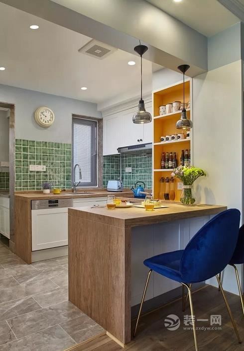 太原小户型装修参考案例 70平米北欧两居室效果图